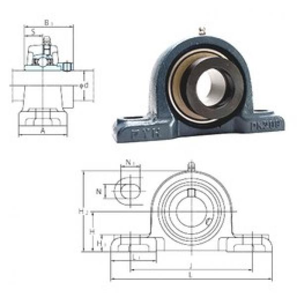 FYH NAPK207-21 تحمل وحدات #1 image