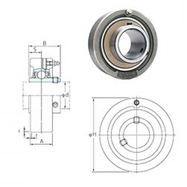 FYH UCC209-28 تحمل وحدات #1 image