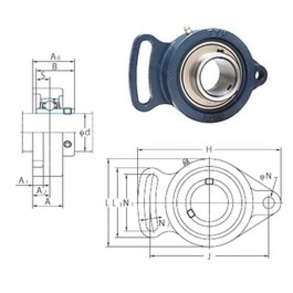 FYH UCFA206 تحمل وحدات #1 image