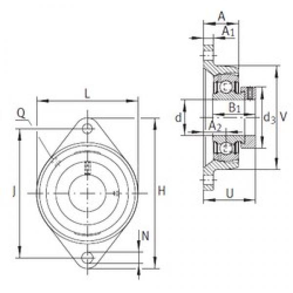 INA PCJT12 تحمل وحدات #1 image