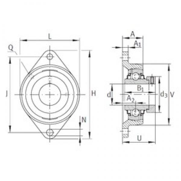 INA RCJT1-3/16 تحمل وحدات #1 image