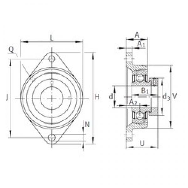 INA PCJT2-3/16 تحمل وحدات #1 image