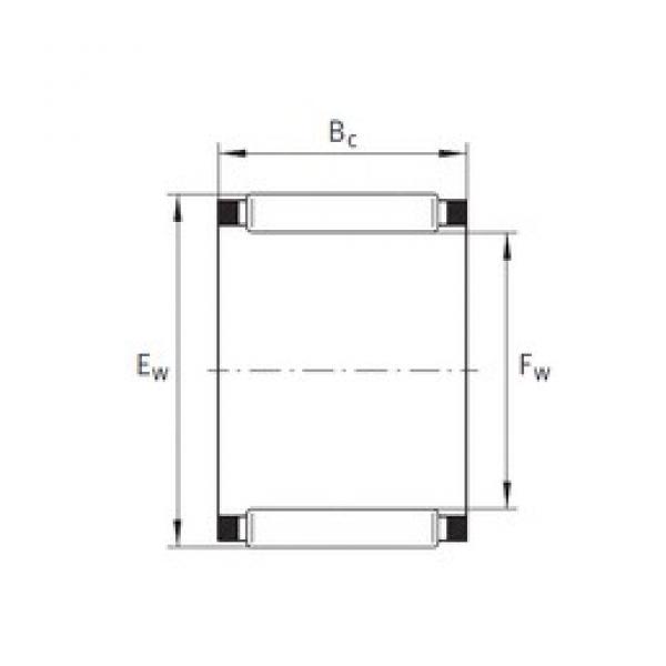 INA K52X57X12 محامل إبرة الأسطوانة #1 image