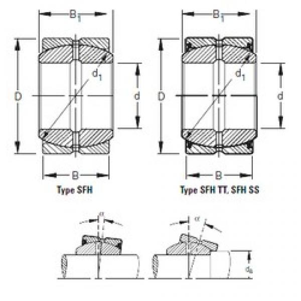 Timken 45SFH80 محامل عادي #1 image