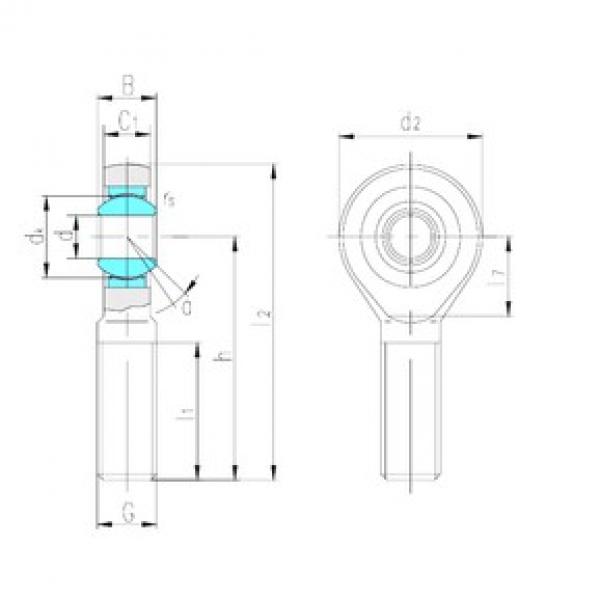 LS SA17ET-2RS محامل عادي #1 image