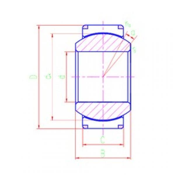 280 mm x 400 mm x 200 mm  LS GEH280XT-2RS محامل عادي #1 image