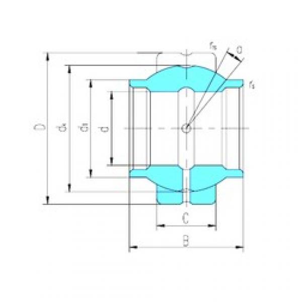 44,45 mm x 71,438 mm x 66,675 mm  LS GEWZ44ES محامل عادي #1 image