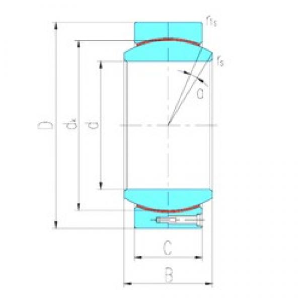 500 mm x 710 mm x 355 mm  LS GEH500HT محامل عادي #1 image