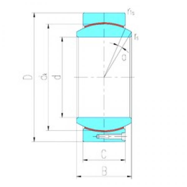 440 mm x 600 mm x 218 mm  LS GEC440HT محامل عادي #1 image