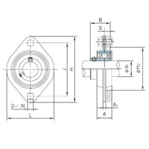 NACHI BPFL6 تحمل وحدات #1 image