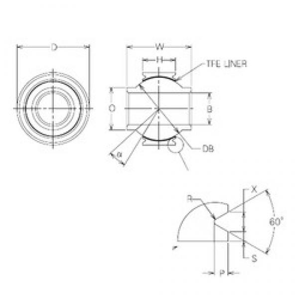 5 mm x 14 mm x 5 mm  NMB MBYT5V محامل عادي #1 image