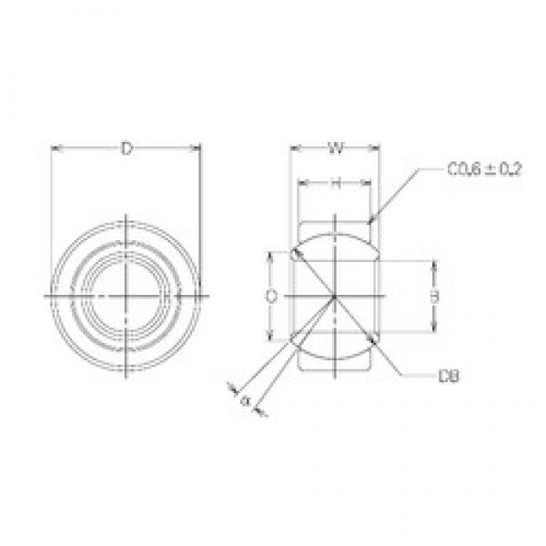 12 mm x 26 mm x 12 mm  NMB MBW12CR محامل عادي #1 image