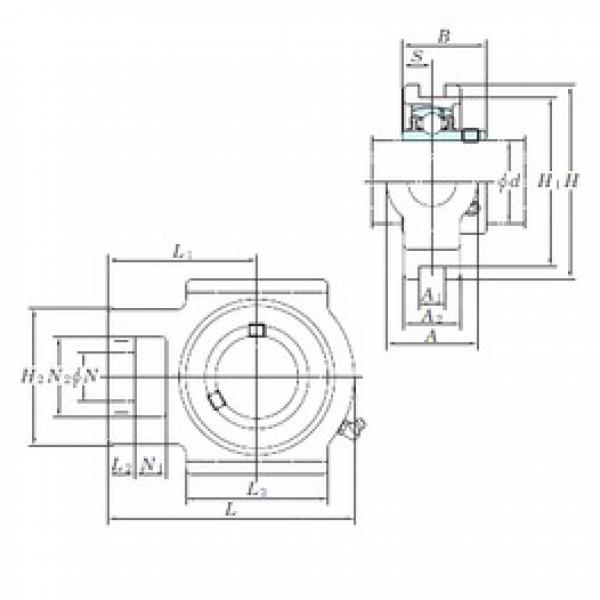 KOYO UCT207E تحمل وحدات #1 image