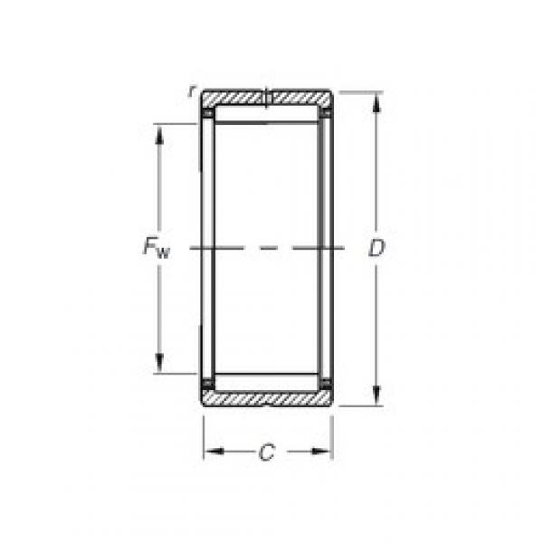 Timken RNA6905 محامل إبرة الأسطوانة #1 image