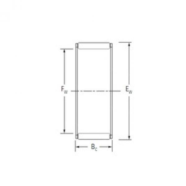 KOYO K60X68X17F محامل إبرة الأسطوانة #1 image