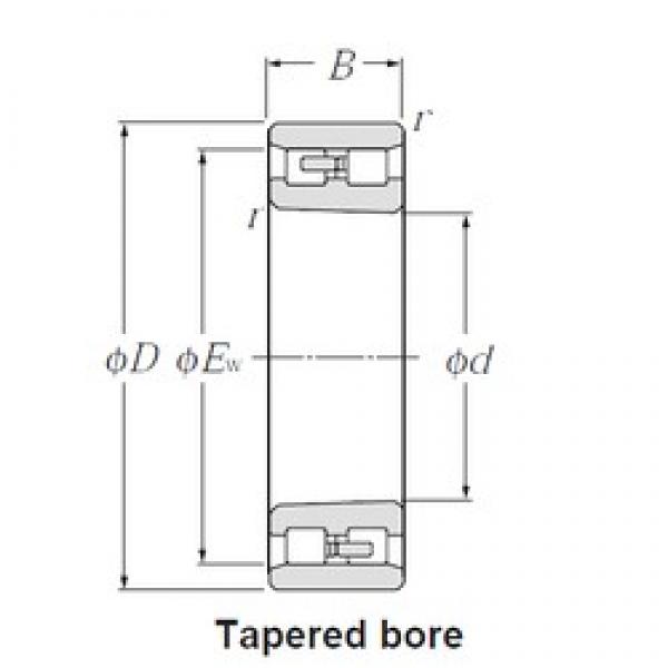 440 mm x 650 mm x 157 mm  NTN NN3088K محامل أسطوانية #1 image