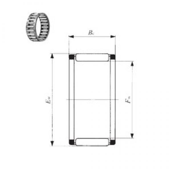 IKO KT 384632 محامل إبرة الأسطوانة #1 image