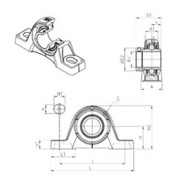 SNR EXPE213 تحمل وحدات #1 image