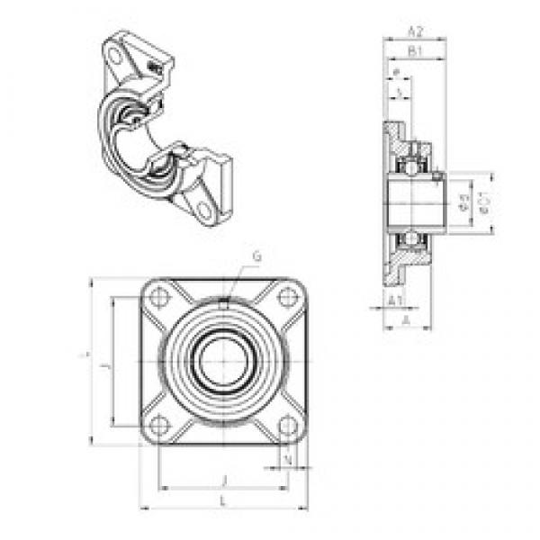 SNR UCF204 تحمل وحدات #1 image