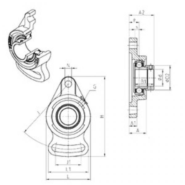 SNR ESFA204 تحمل وحدات #1 image