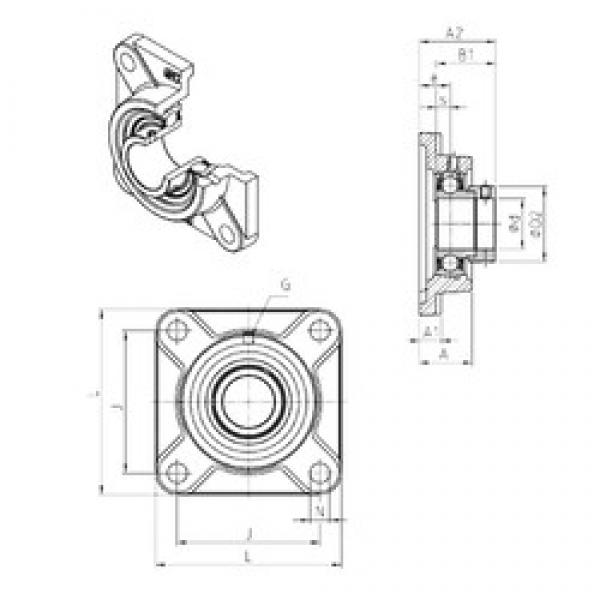 SNR ESF210 تحمل وحدات #1 image