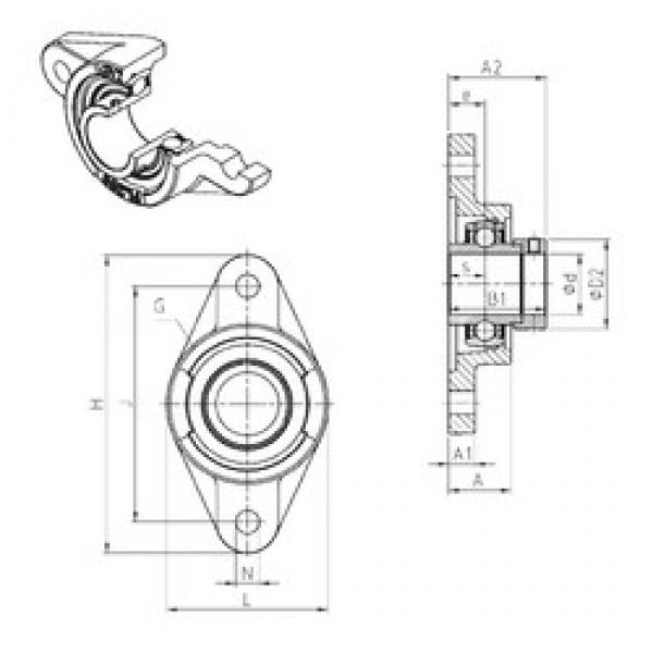 SNR EXFL316 تحمل وحدات #1 image