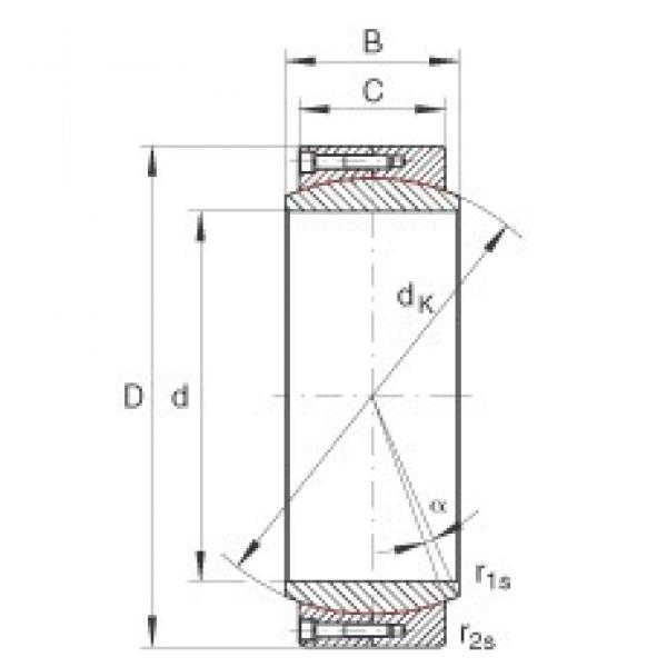 INA GE340-DW محامل عادي #1 image