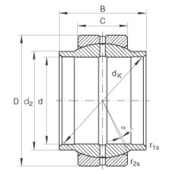 INA GE320-LO محامل عادي #1 image