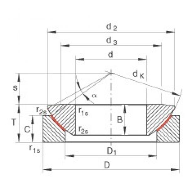 INA GE40-AW محامل عادي #1 image