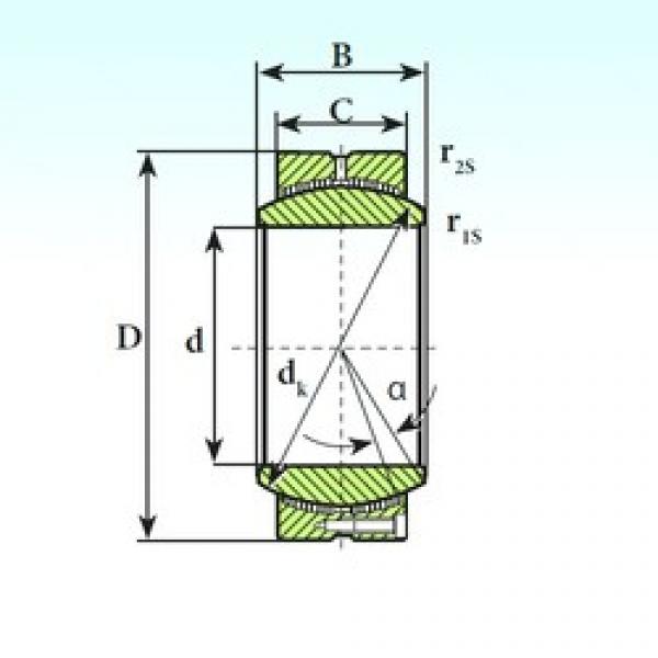 240 mm x 340 mm x 170 mm  ISB GE 240 CP محامل عادي #1 image