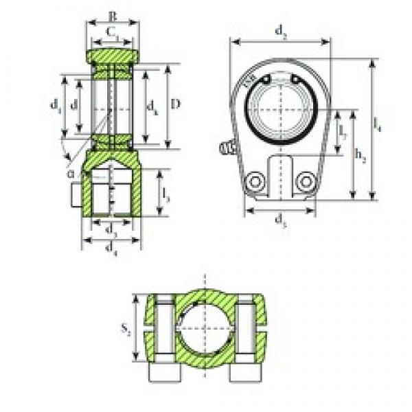 70 mm x 90 mm x 55 mm  ISB TAPR 570 U محامل عادي #1 image