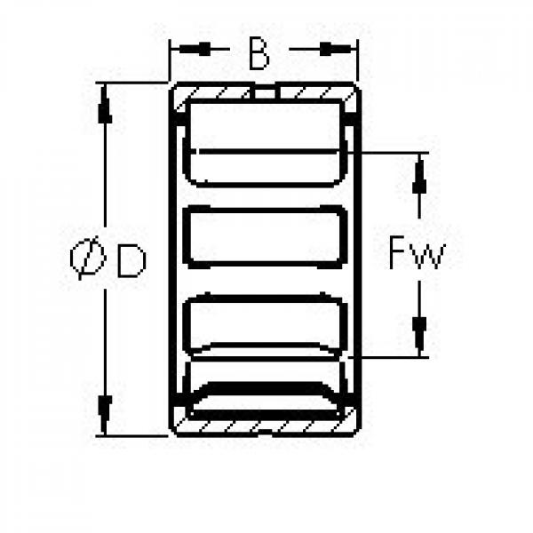 AST NKS24 محامل إبرة الأسطوانة #1 image