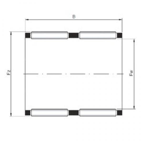 ISO KK22x27x40 محامل إبرة الأسطوانة #1 image