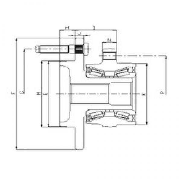 ILJIN IJ223028 الاتصال الكرات الزاوي #2 image