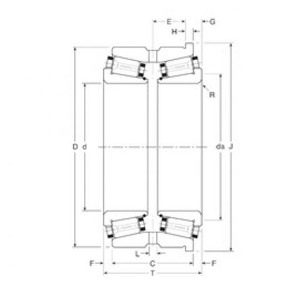 Gamet 133076X/133136XH تناقص الأسطوانة المحامل #1 image