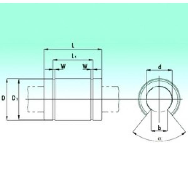 NBS KBO1636-PP المحامل الخطية #1 image