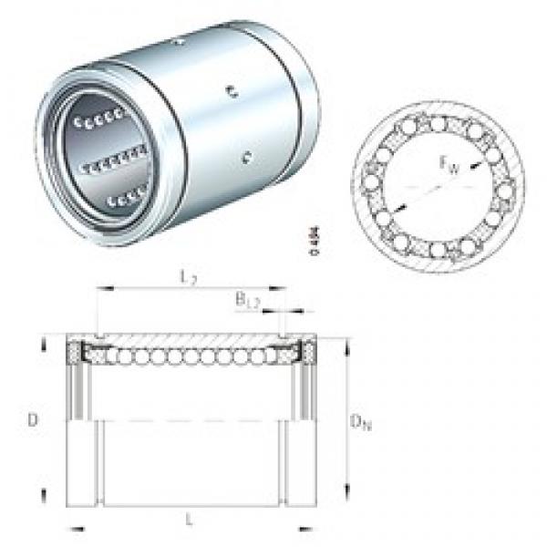 INA KB30-PP المحامل الخطية #1 image