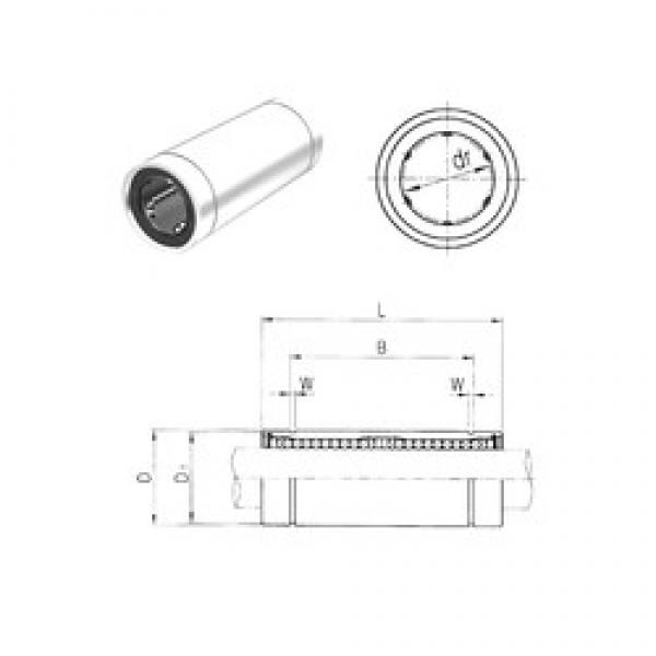 30 mm x 45 mm x 89 mm  Samick LM30L المحامل الخطية #1 image