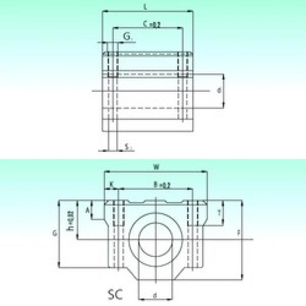 NBS SC 10-UU AS المحامل الخطية #1 image