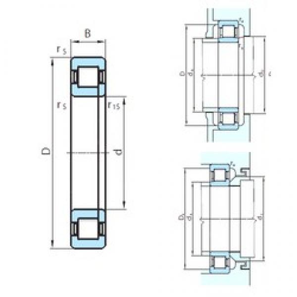 1180 mm x 1540 mm x 206 mm  PSL NUP29/1180 محامل أسطوانية #1 image