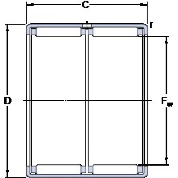 SKF HK 1622 محامل أسطوانية #1 image