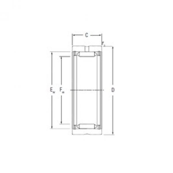 KOYO RNA1065 محامل إبرة الأسطوانة #1 image