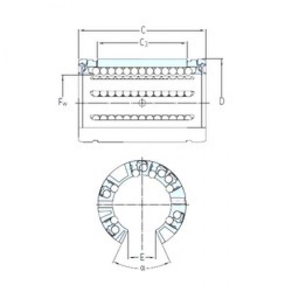 SKF LBCT 80 A-2LS المحامل الخطية #1 image