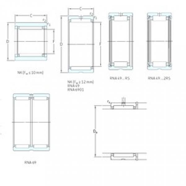 SKF NK30/20TN محامل إبرة الأسطوانة #1 image