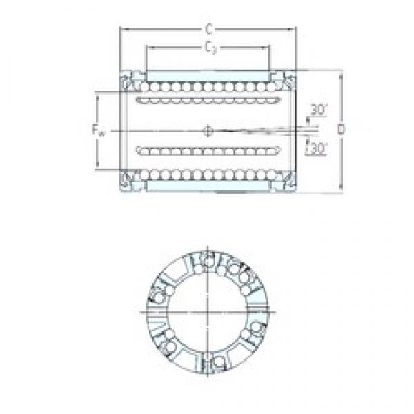 SKF LBCD 12 A المحامل الخطية #1 image