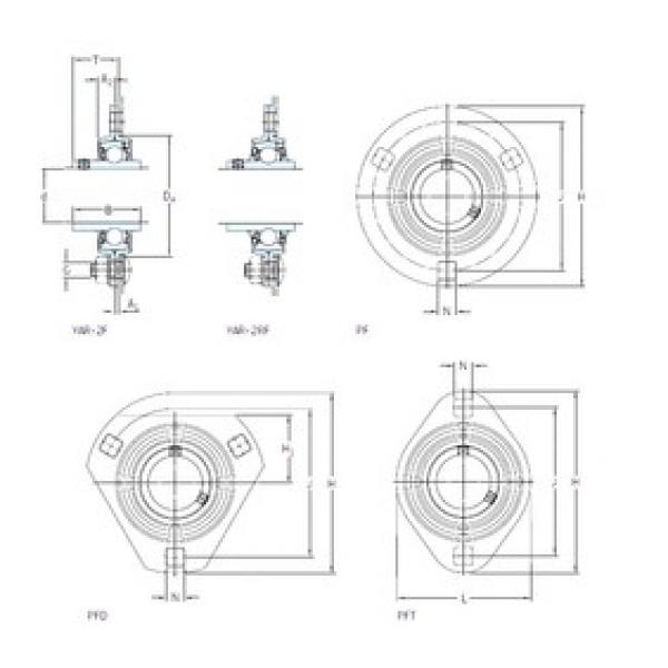 SKF PF 25 RM تحمل وحدات #1 image