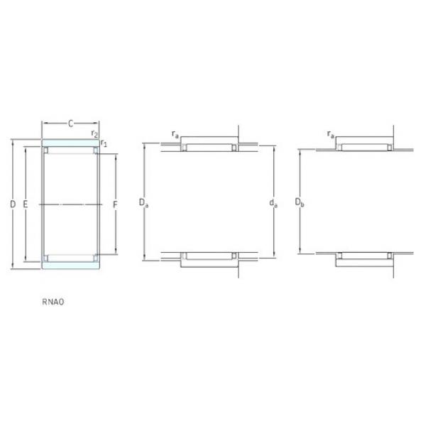 SKF RNAO6x13x8TN محامل إبرة الأسطوانة #1 image