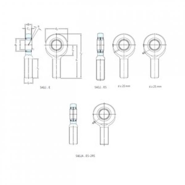 SKF SAL25ES محامل عادي #1 image