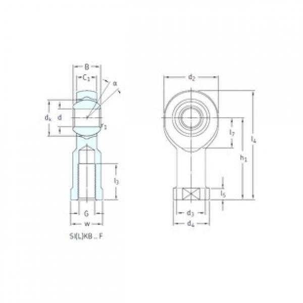 SKF SIKB18F محامل عادي #1 image