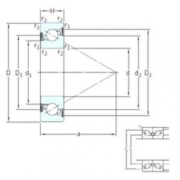 30 mm x 62 mm x 16 mm  SNFA BS 230 /S 7P62U فحوى الكرات #1 image